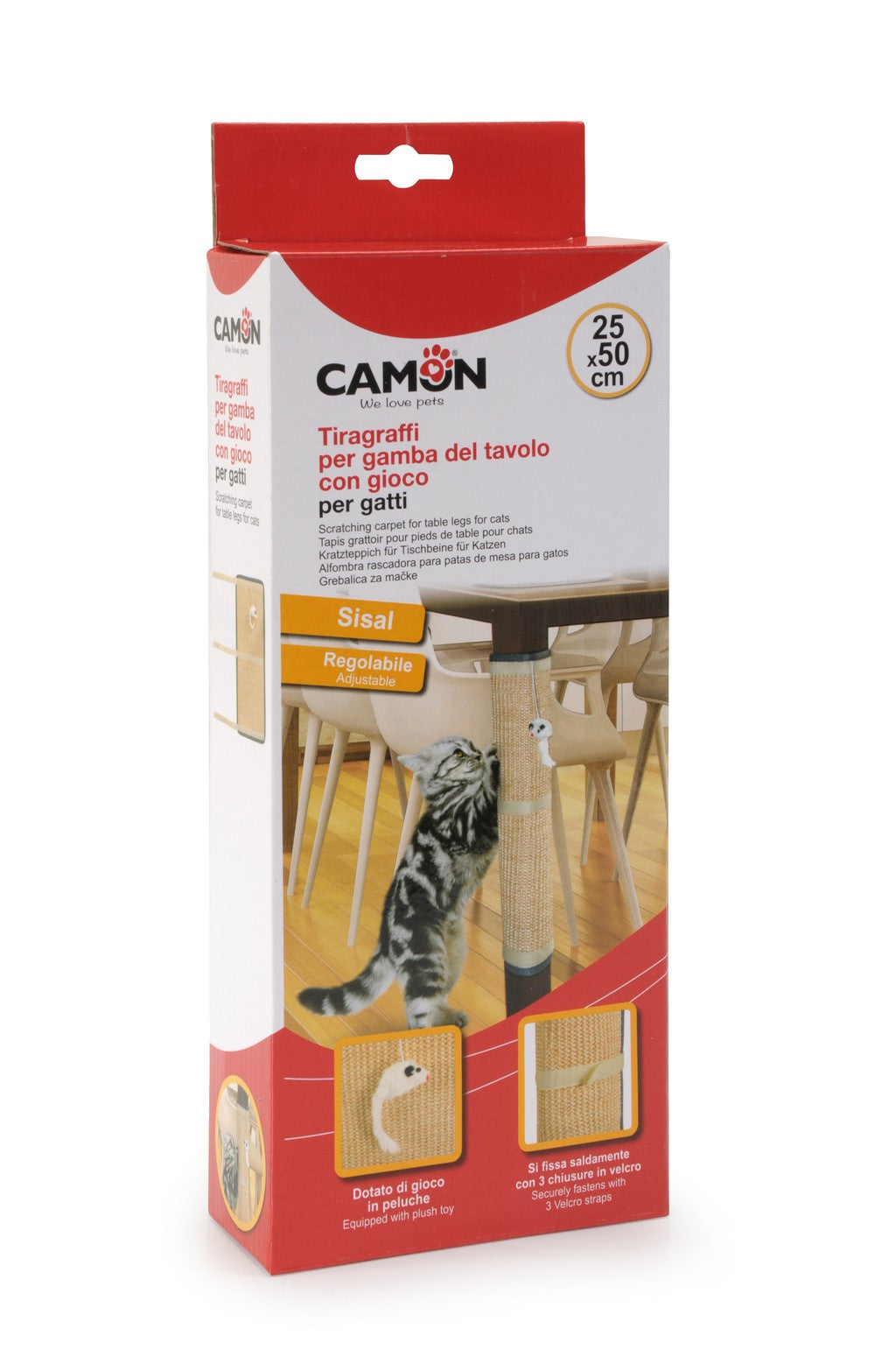 Camon Tiragraffi per gamba del tavolo con gioco - cm50x25 Camon Tiragraffi per gamba del tavolo con gioco - cm50x25